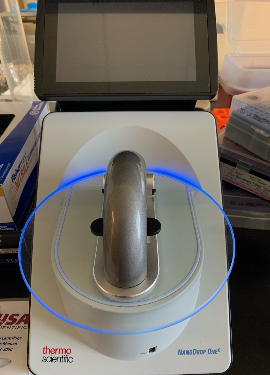 NanoDrop™ OneC UVVis Spectrophotometer from Thermo Fisher Scientific